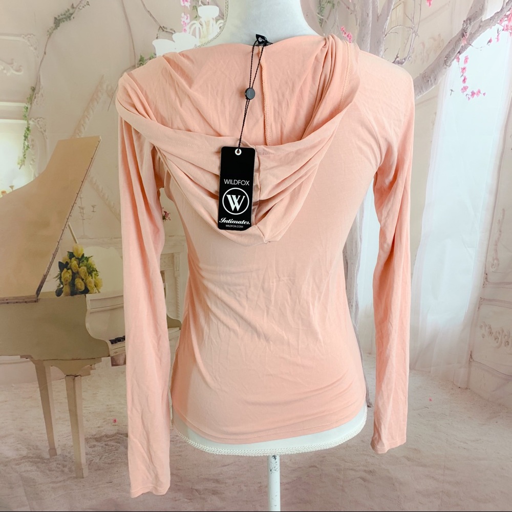 NEW Wildfox Intimates Peach Nice Hood… - Picture 6 of 10